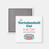 私のカメは全てだ！おもしろい子猫 マグネット (正面/裏面)