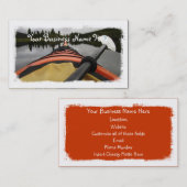 私のカヤックからの眺め 名刺 (正面/裏面)