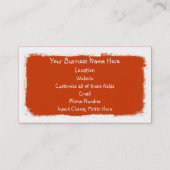 私のカヤックからの眺め 名刺 (裏面)