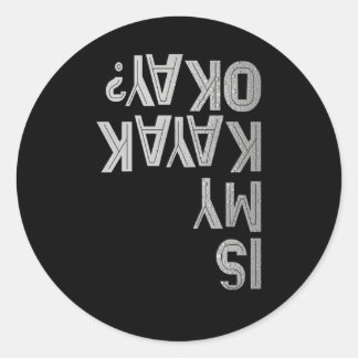 私のカヤックは大丈夫パドリングジョークチームのカヤックCapsi ラウンドシール