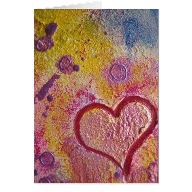 私のカラフルなハート (正面)