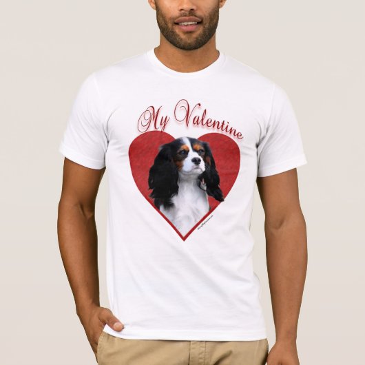 私のカヴァリエバレンタイン Tシャツ (正面)