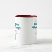 私のカーディガンのウェルシュコーギーはすべてそれです! マグカップ (中央)