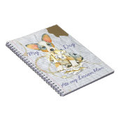 私のカーディガン食べウェルシュコーギーは私のレッスンプラン ノートブック (右側)