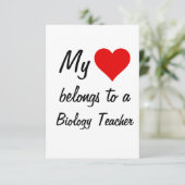 私のカードは生物学の先生のものだ カード (スタンド正面)