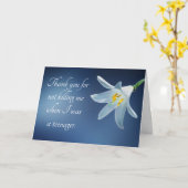 私のカードを殺してくれてありがとう カード (黄色い花)