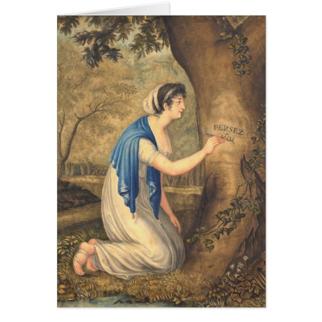 私のカードを考えて下さい (正面)