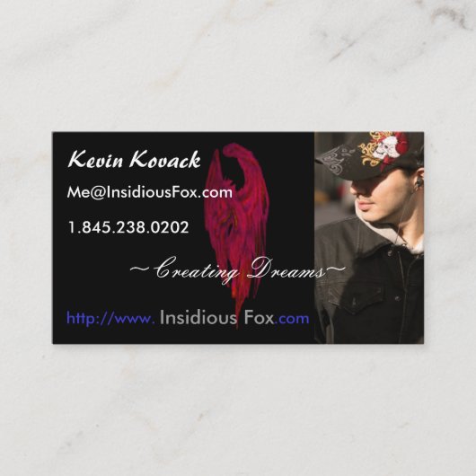 私のカード 名刺 (正面)