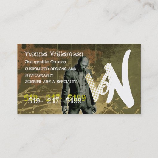 私のカード 名刺 (正面)