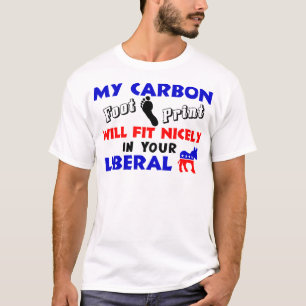 私のカーボン足跡! Tシャツ
