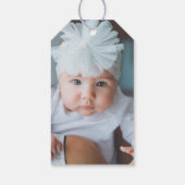 私のガイドの親の写真 ギフトタグ (裏面)