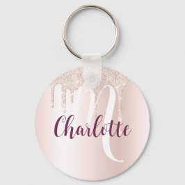 私のガーリー姪のためのバラ金ゴールドキーチェーン キーホルダー