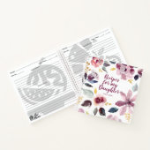 私のガーリー娘のフローラレシピ ノートブック (内部)