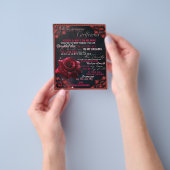 私のガールフレンドへの誕生日ギフト、カップル愛のギフト チラシ (手)