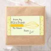 私のキッチンからあなたのラベルまカスタムで ラベル (インサイチュ)