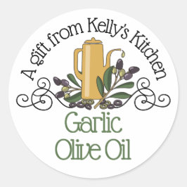 私のキッチンからヒッピー・ドードル・オリーブ油ブランチ… ラウンドシール