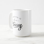 私のキッチンは踊りマグ用 コーヒーマグカップ (正面左)