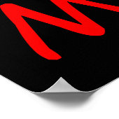 私のキッチン私のルール、アリゲーターシェフ、スポおもしろいート ポスター (角)