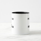 私のキャバリアが一番好きな人 マグカップ (中央)