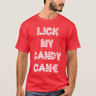 私のキャンディ・ケーンのTシャツを舐めて下さい Tシャツ