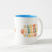 私のキルティング時代 ツートーンマグカップ (正面右)