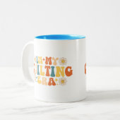 私のキルティング時代 ツートーンマグカップ (正面左)