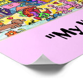 「私のキンダタウン」 ポスター (角)