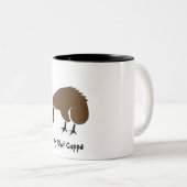私のキーウィCuppa ツートーンマグカップ (正面右)