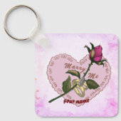 私のキーチ結婚ェインと結婚 キーホルダー (正面)