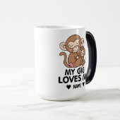 私のギギは私を愛している モーフィングマグカップ (正面右)