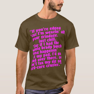 私のギグに課税しない Tシャツ