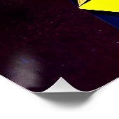 私のギターが静かにCubistギタリストを泣いている間 ポスター (コーナー)