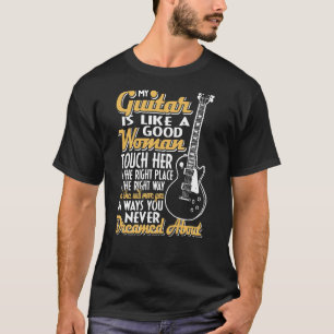 私のギターは女らしい Tシャツ