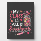 私のクラスはスウィートアーツ先生バレンタイン フォトプラーク (正面)