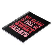 私のクラスはバレンタインデーのスウィートアーツでいっぱいだ ノートブック (左側)