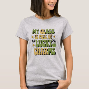 私のクラスはラッキーチャームでいっぱい 聖パトリックの先生 Tシャツ