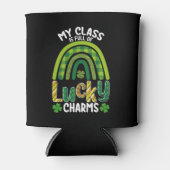 私のクラスは幸運なチャームが満載のセントパトリックの日 缶クーラー (正面)