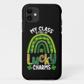 私のクラスは幸運なチャームが満載のセントパトリックの日 Case-Mate iPhoneケース (裏面)
