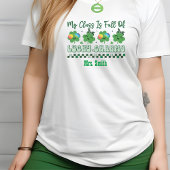 「私のクラスは幸運なチャームでいっぱいだ」ティー Tシャツ