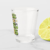 私のクラスは幸運なチャームのパトリック先生 ショットグラス (右)