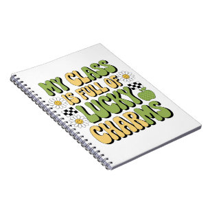 私のクラスは幸運なチャームのパトリック先生 ノートブック