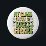 私のクラスは幸運なチャームのパトリック先生 缶バッジ<br><div class="desc">私のクラスは幸運なチャームSt patricks day先生</div>
