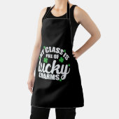 私のクラスは幸運なチャームの聖パトリックの日でいっぱいである エプロン (インサイチュ)