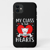 私のクラスは甘いバレンタインのハートでいっぱいだ Case-Mate iPhoneケース (裏面)