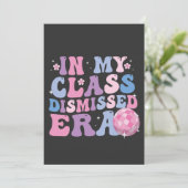 私のクラス 時代おくれ 卒業式 面白い レトロ 招待状 (スタンド正面)