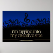 「私のクリエイティブ側」モチベーション確認 ポスター (正面)