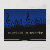 「私のクリエイティブ側」モチベーション確認 ポストカード (正面)