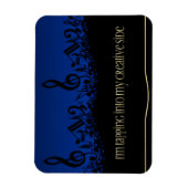 「私のクリエイティブ側」モチベーション肯定柔軟 マグネット (縦)