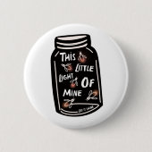 私のクリスチャンのこの小さな光 缶バッジ (正面)