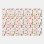 私のクリスマスお気に入りのの事の一部 ラッピングペーパーシート (正面)